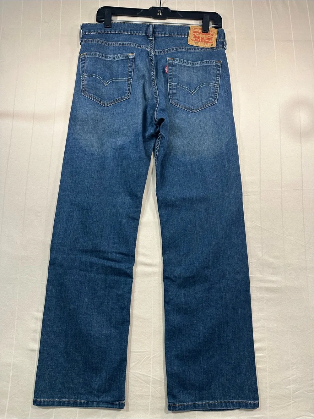 Levi’s 559 Relaxed Straight Jeans W31 L30 Medium Dark Wash EUC 2013 Vintage